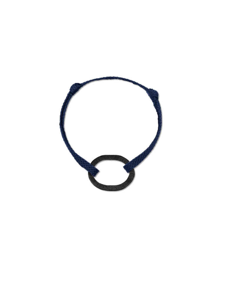 Le Sou Français - Bracelet Bastille - 10 francs charbon - Plat Marine