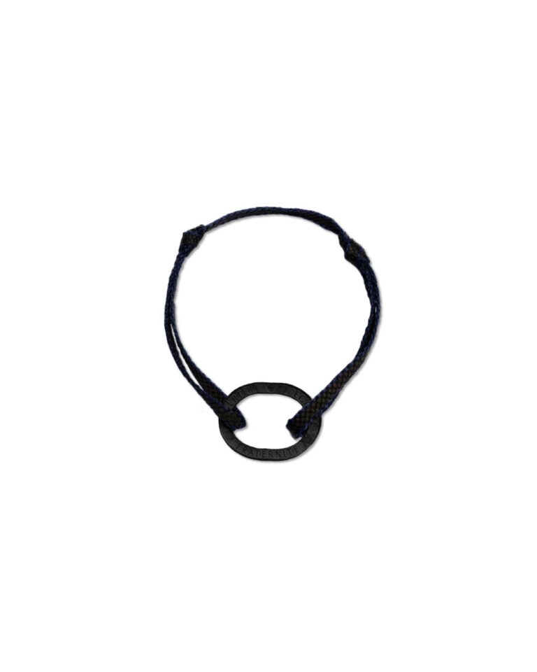 Le Sou Français - Bracelet Bastille - 10 francs charbon - Plat Vert Noir