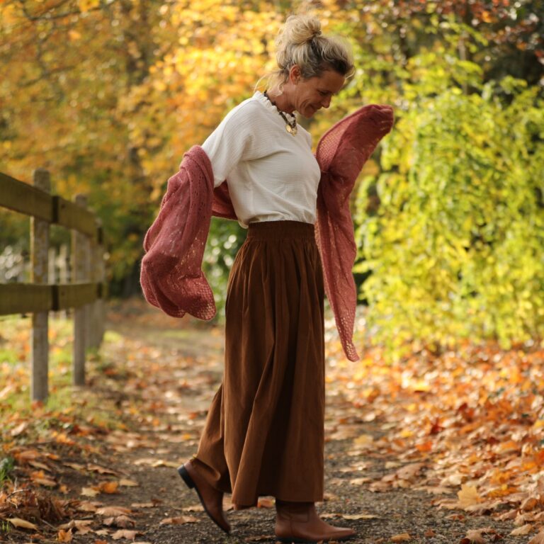 Quintessence - Pantalon Paco - velours milleraies camel – XXXL