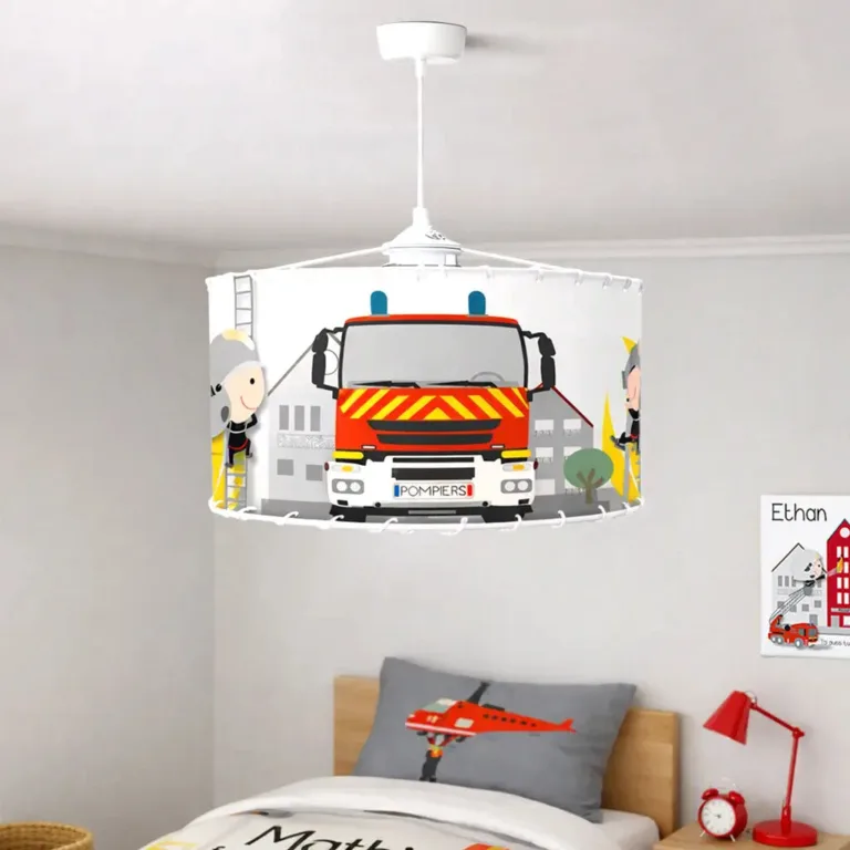 Atelier Baby’Sphère - Suspension DIY personnalisée avec camion et pompiers