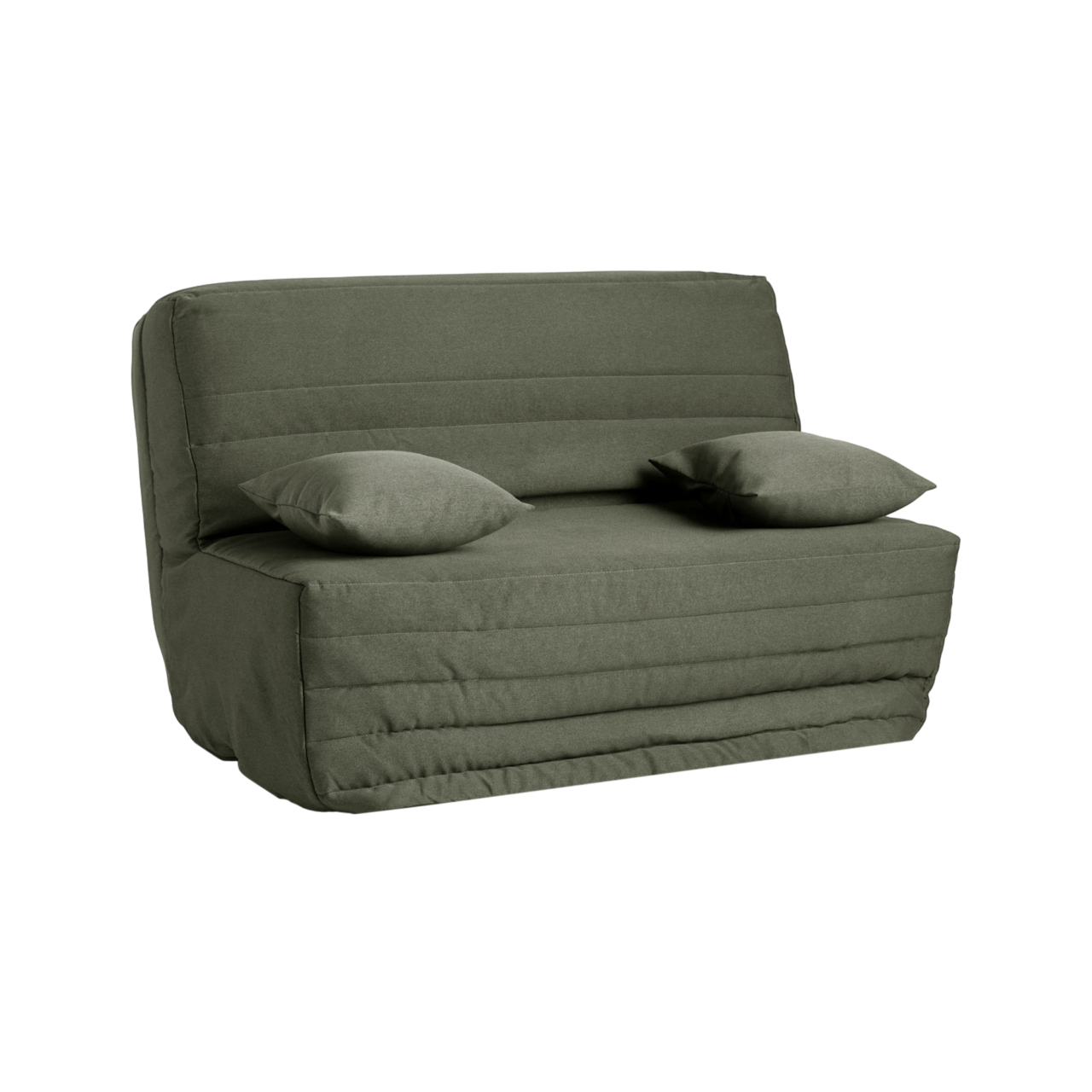 20 de canapes et fauteuils bz cosi par camif vert tissus ondee camif 100398074670 COSI PAR CAMIF - Canapé BZ tissu Ondée