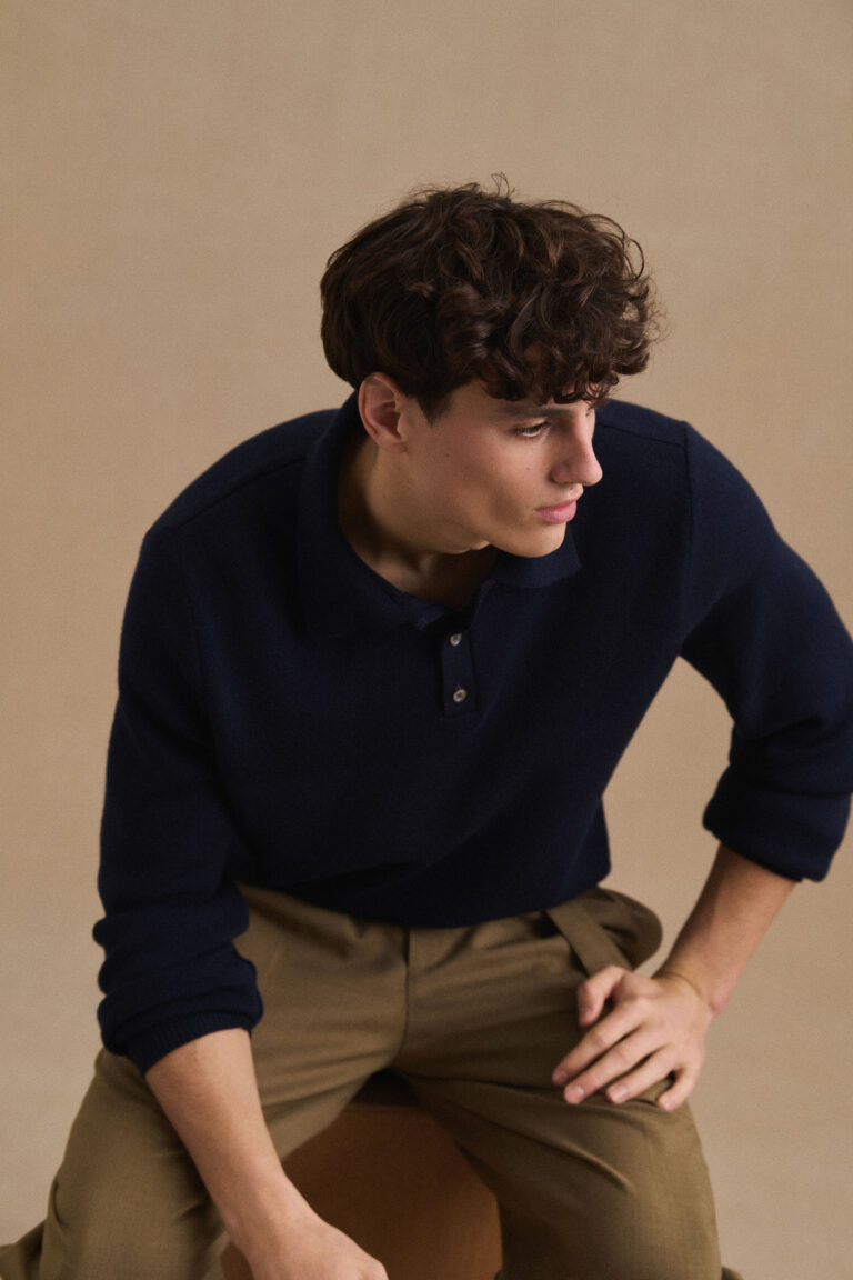 Le Minor - Polo Ange marine pour homme – XL