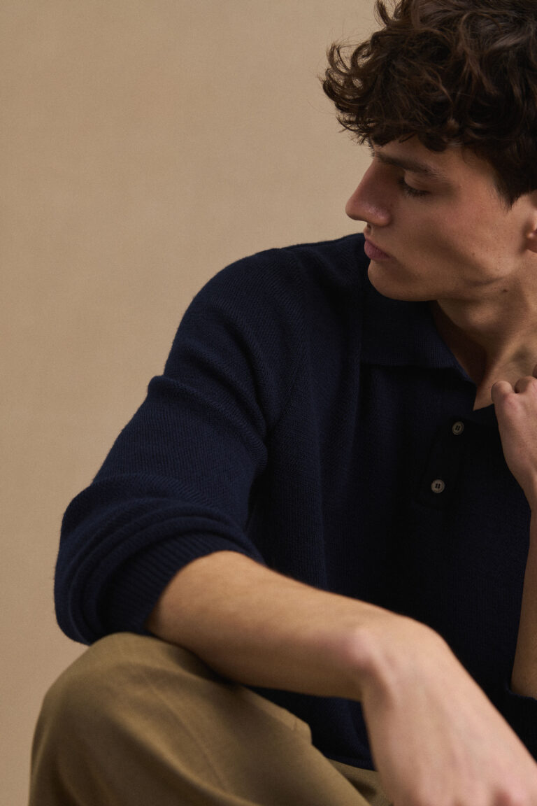 Le Minor - Polo Ange marine pour homme – XL