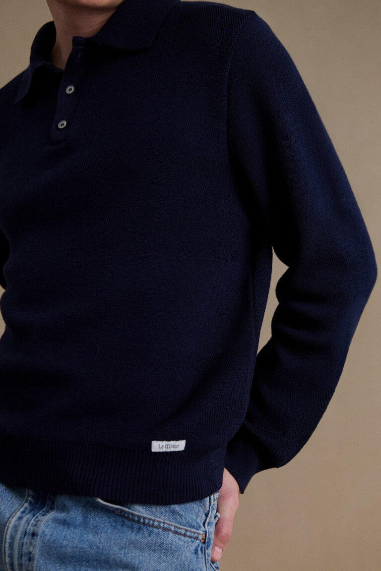 Le Minor - Polo Ange marine pour homme – XL