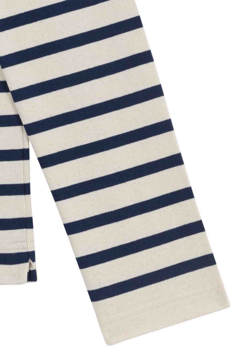Le Minor - Marinière originale écru avec rayure rouge pour femme – XXL