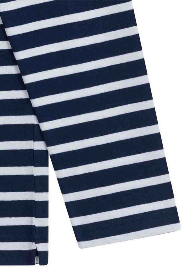 Le Minor - Marinière bleu marine et blanc pour Homme – XXL
