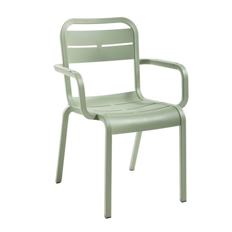 Grosfillex - Fauteuil de jardin Cannes – Bleu Minéral