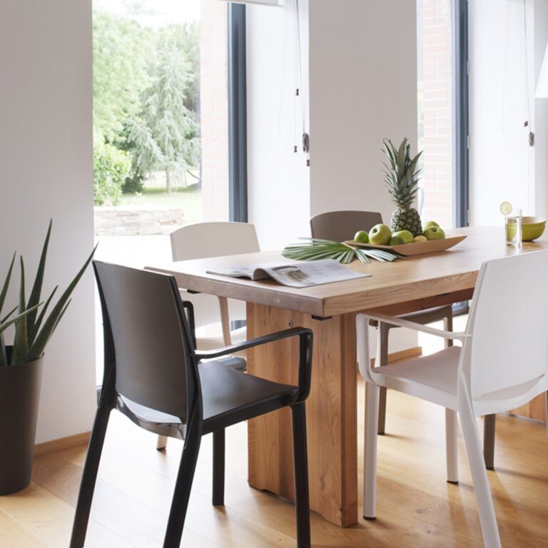 Grosfillex - Fauteuil de jardin Milton recyclé – Anthracite