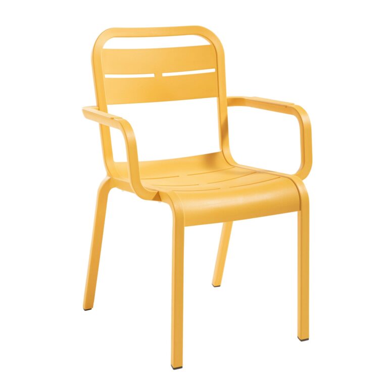 9470 Grosfillex - Fauteuil de jardin Cannes – Bleu Minéral