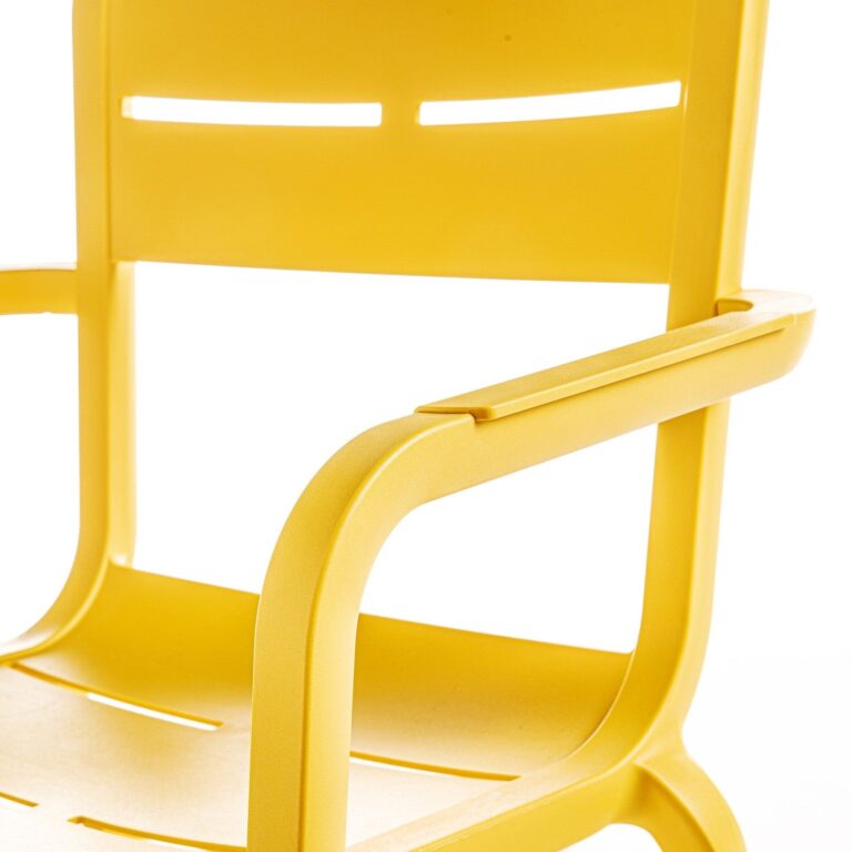 Grosfillex - Fauteuil de jardin Cannes – Bleu Minéral