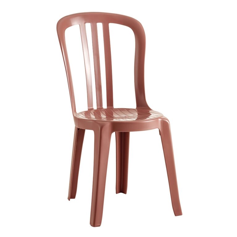 Grosfillex B2C - Chaise de jardin Miami bistrot – Taupe