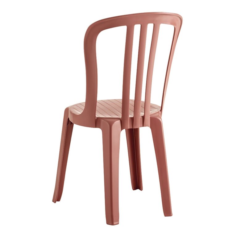 Grosfillex B2C - Chaise de jardin Miami bistrot – Taupe
