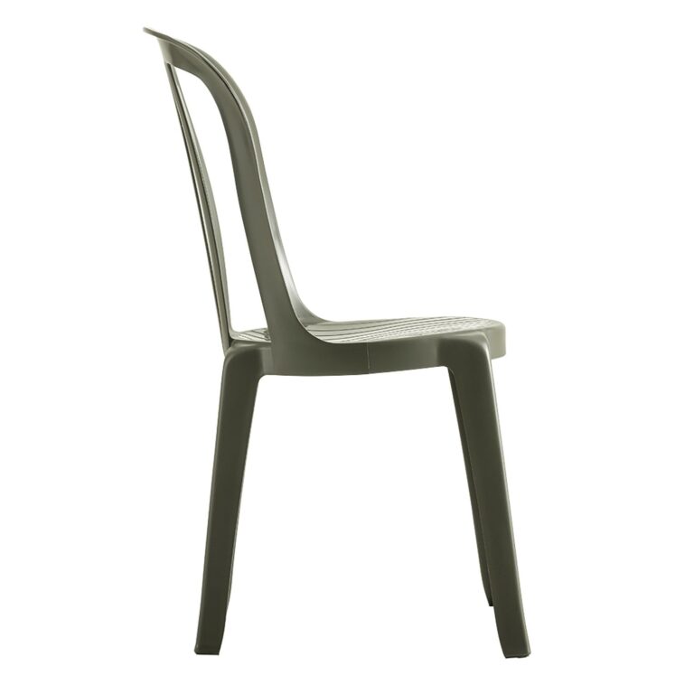 Grosfillex B2C - Chaise de jardin Miami bistrot – Taupe