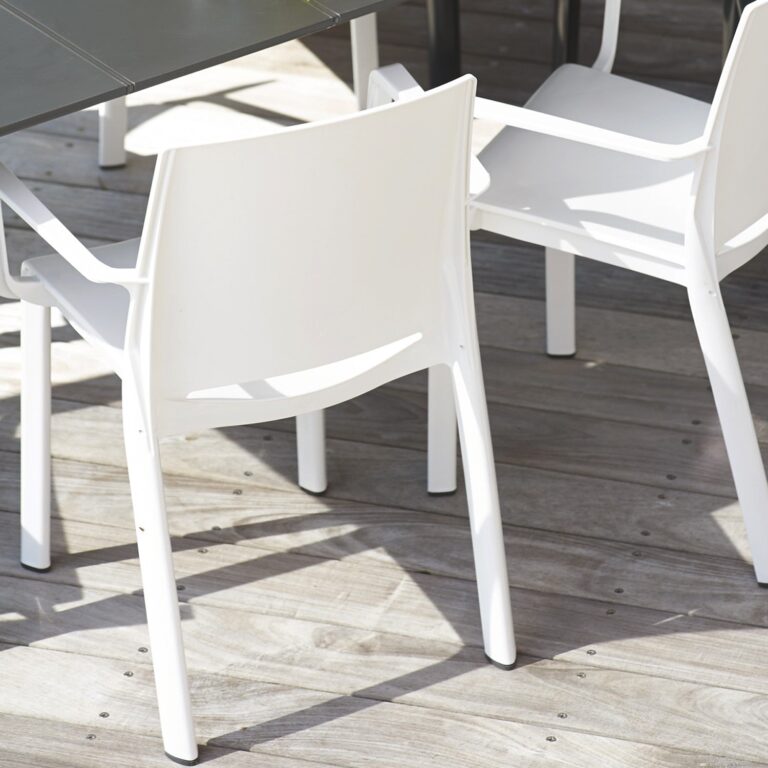 Grosfillex - Fauteuil de jardin Milton – Terracotta