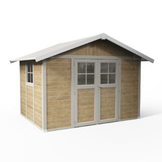 Grosfillex - Abri de jardin 7,5 m² Sherwood Déco