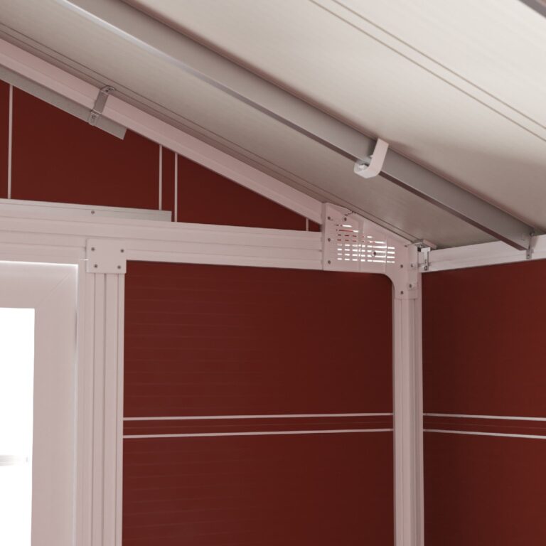 5 m² PMMA rouge Déco – rouge