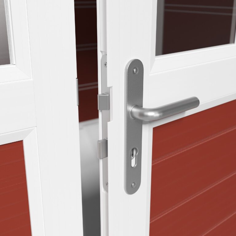 Grosfillex B2C - Abri de jardin 11 m² rouge brique Déco – Rouge brique
