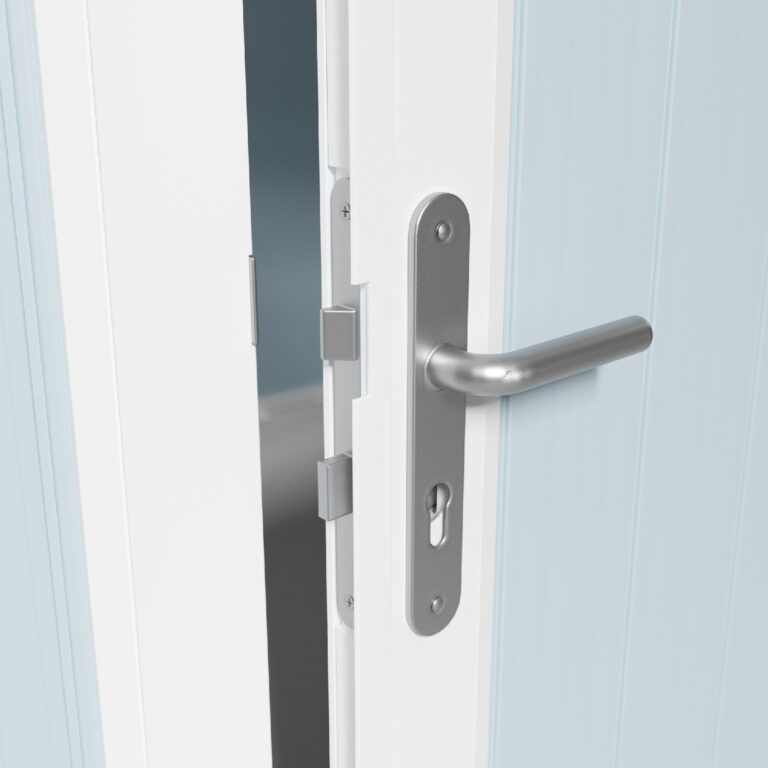 Grosfillex B2C - Abri de jardin 11 m² gris - bleu Utility – Gris-bleu