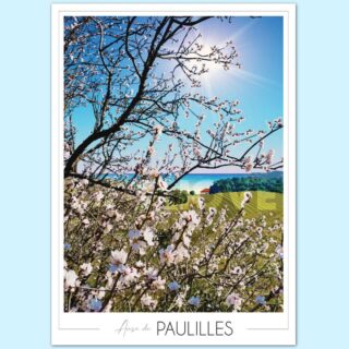 Affiche Anse de Paulilles – Amandiers par la marque Foliove Foliove - Affiche Anse de Paulilles – Amandiers