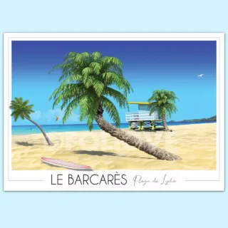 Affiche Le Barcarès par la marque Foliove Foliove - Affiche Le Barcarès