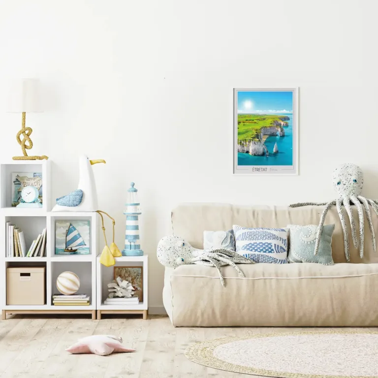 Foliove - Affiche Étretat – 50x70 cm (B2)