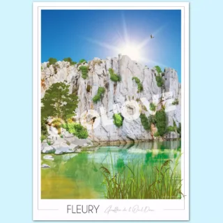 Affiche Gouffre de l’œil doux par la marque Foliove Foliove - Affiche Gouffre de l’œil doux