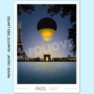 Affiche Paris Vasque Olympique 50x70cm | 135g par la marque Foliove Foliove - Affiche Paris Vasque Olympique 50x70cm | 135g