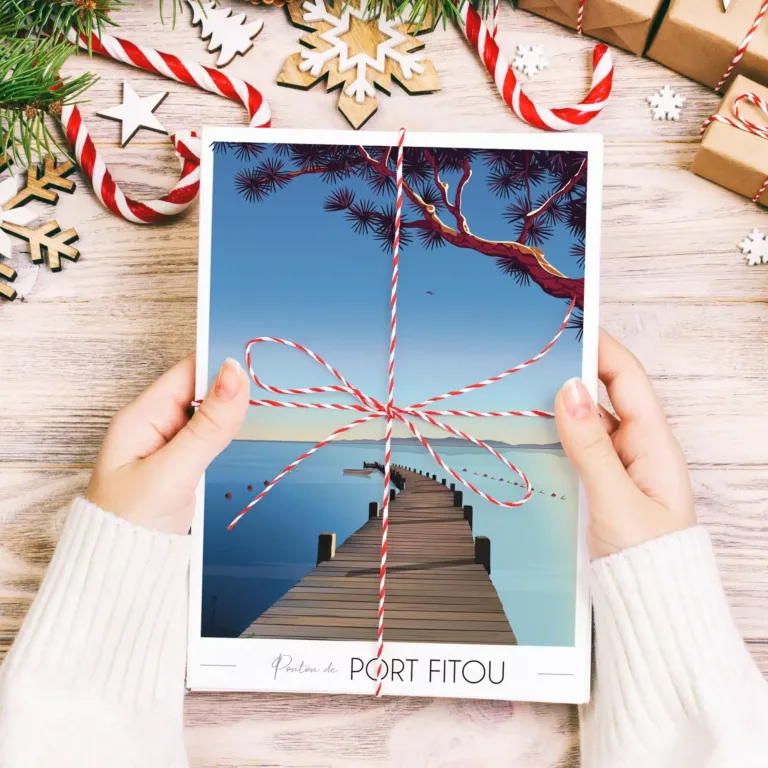 Foliove - Affiche Port Fitou – 21x30 cm (A4)