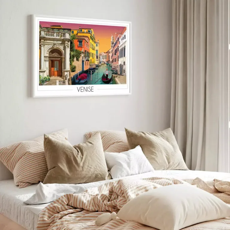 Foliove - Affiche de Venise – 100x140 cm (B0)