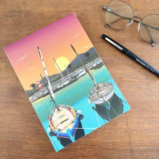 Carnet Barques Catalanes par la marque Foliove Foliove - Carnet Barques Catalanes