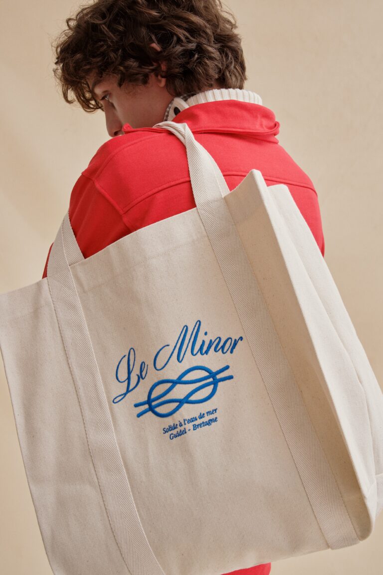Le Minor - Sac cabas brodé Le Minor