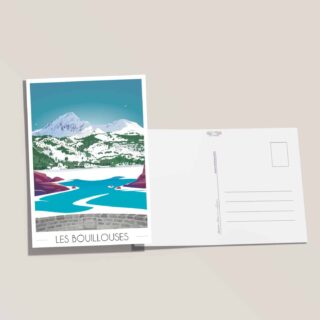 Carte postale Les Bouillouses par la marque Foliove Foliove - Carte postale Les Bouillouses