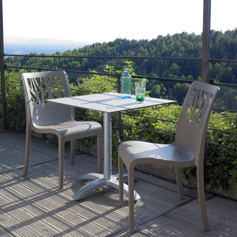 Grosfillex B2C - Chaise de jardin Vegetal – Terracotta