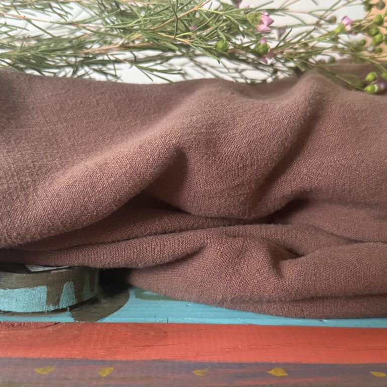 Quintessence - Bermuda Eline - Viscose/lin moka – M
