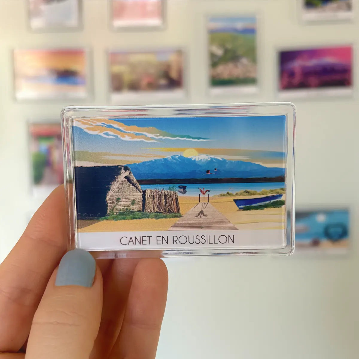 Magnet Canet en roussillon Foliove - Magnet Canet en Roussillon