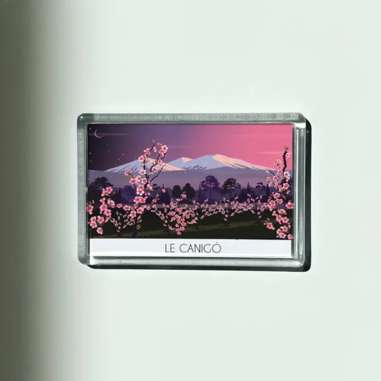 Foliove - Magnet Canigó pêchers