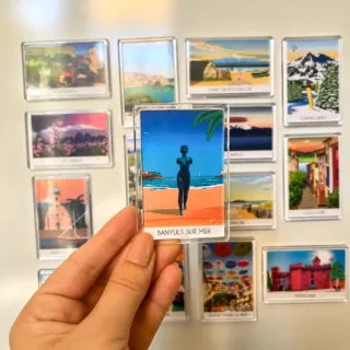 Magnet Banyuls sur mer Maillol par la marque Foliove Foliove - Magnet Banyuls sur mer Maillol
