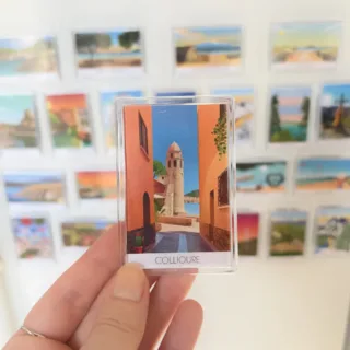 Magnet Collioure clocher par la marque Foliove Foliove - Magnet Collioure clocher
