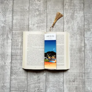 Marque-page Le Racou – soir par la marque Foliove Foliove - Marque-page Le Racou – soir