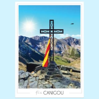 Affiche Pic du Canigou par la marque Foliove Foliove - Affiche Pic du Canigou