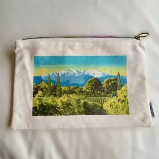 Pochette en tissu Canigou par la marque Foliove Foliove - Pochette en tissu Canigou