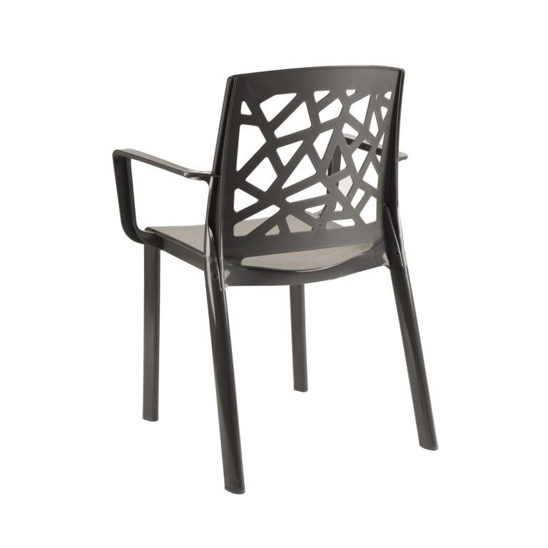 Grosfillex - Fauteuil extérieur résine Stuart – Blanc