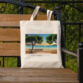Tote Bag Anse de Paulilles par la marque Foliove Foliove - Tote Bag Anse de Paulilles