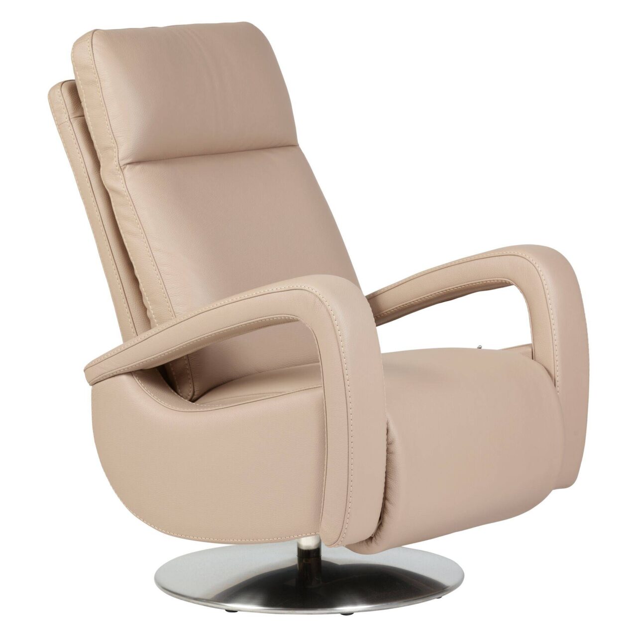 COSI PAR CAMIF - Fauteuil relax cuir Buxy