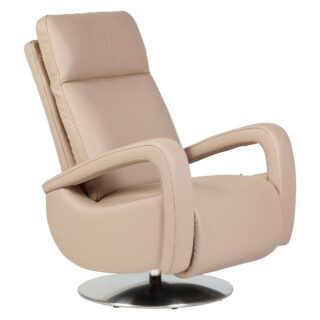 Fauteuil relax cuir Buxy par la marque Camif Camif - Fauteuil relax cuir Buxy