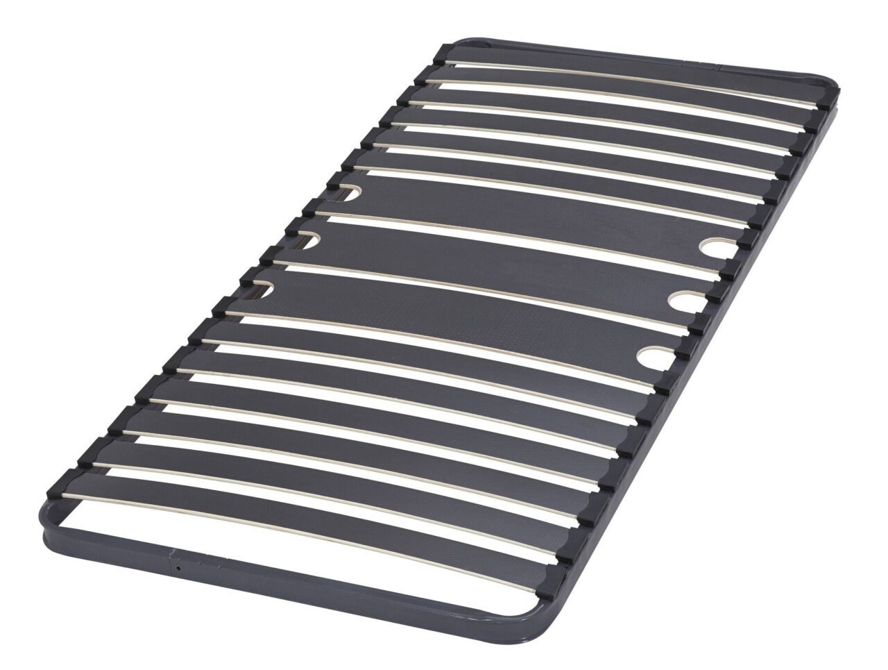 Web JPG 01 de sommiers sommiers a lattes gris metal bodyzone n 100369342068 COSI PAR CAMIF - Sommier cadre à latte 3 zones de soutien Ewan