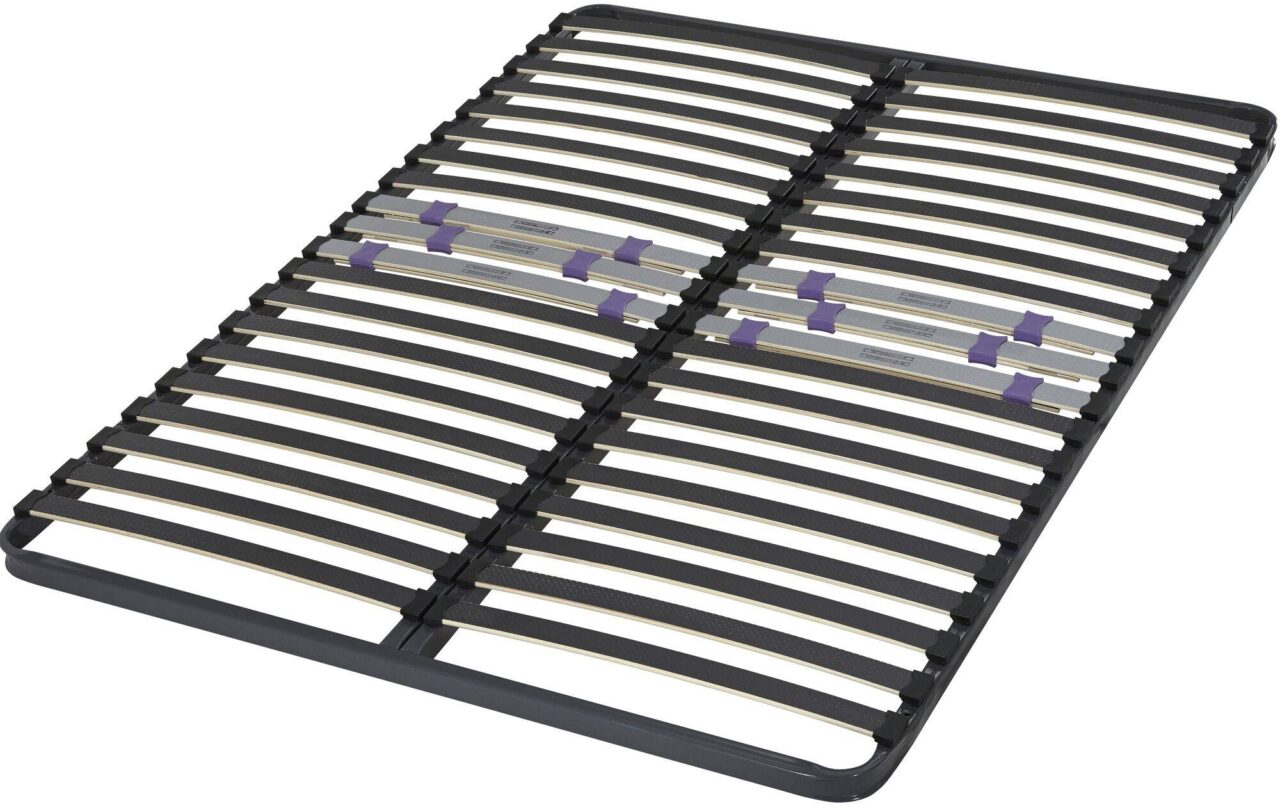 Web JPG 03 de literie sommiers a lattes camif bois clair metal erin n 100381892762 COSI PAR CAMIF - Sommier cadre à lattes réglable Erin