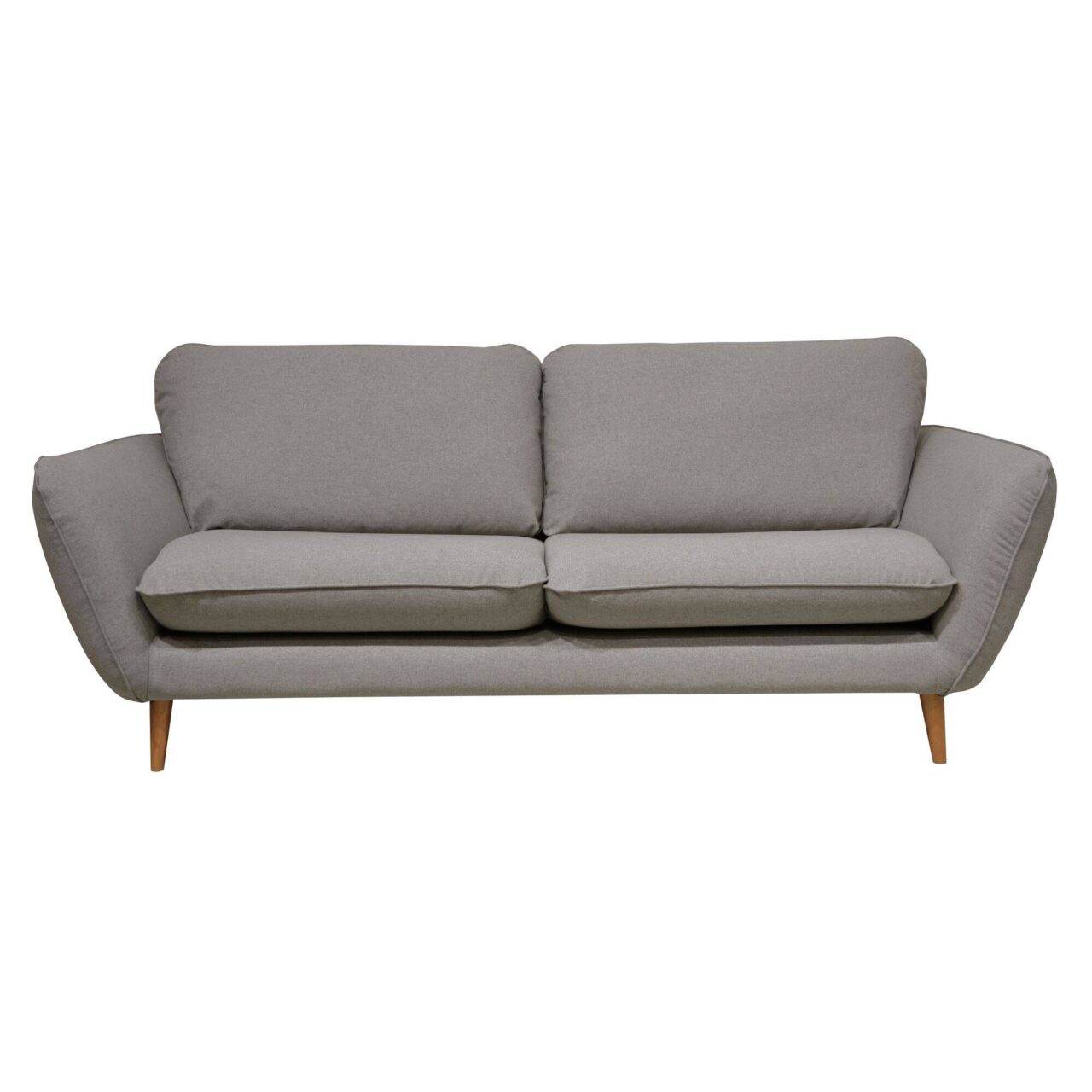 Web JPG 1D CANAPE TISSU 2 4 PLACES GRIS CLAIR POLEPOSITION PERSSON 10025445 ESSENTIELS PAR CAMIF - Canapé tissu Persson