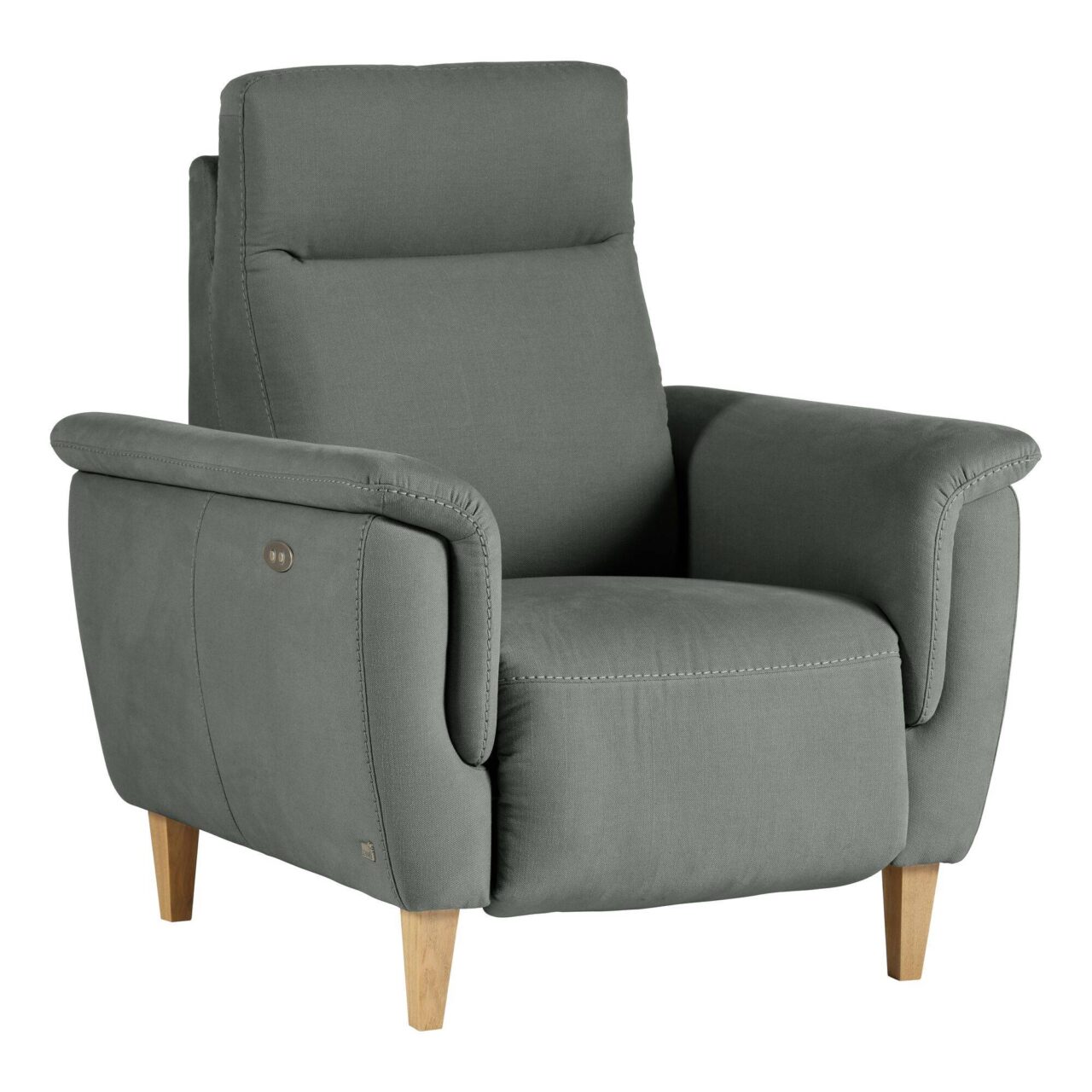 Web JPG 1D FAUTEUIL RELAXATION GRIS ARDOISE BMARLY BERGEN 10028542 COSI PAR CAMIF - Fauteuil relax électrique coton lin Bergen