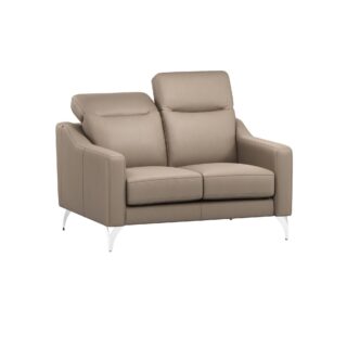 Canapé cuir têtières relevables Ben par la marque Camif Camif - Canapé cuir têtières relevables Ben